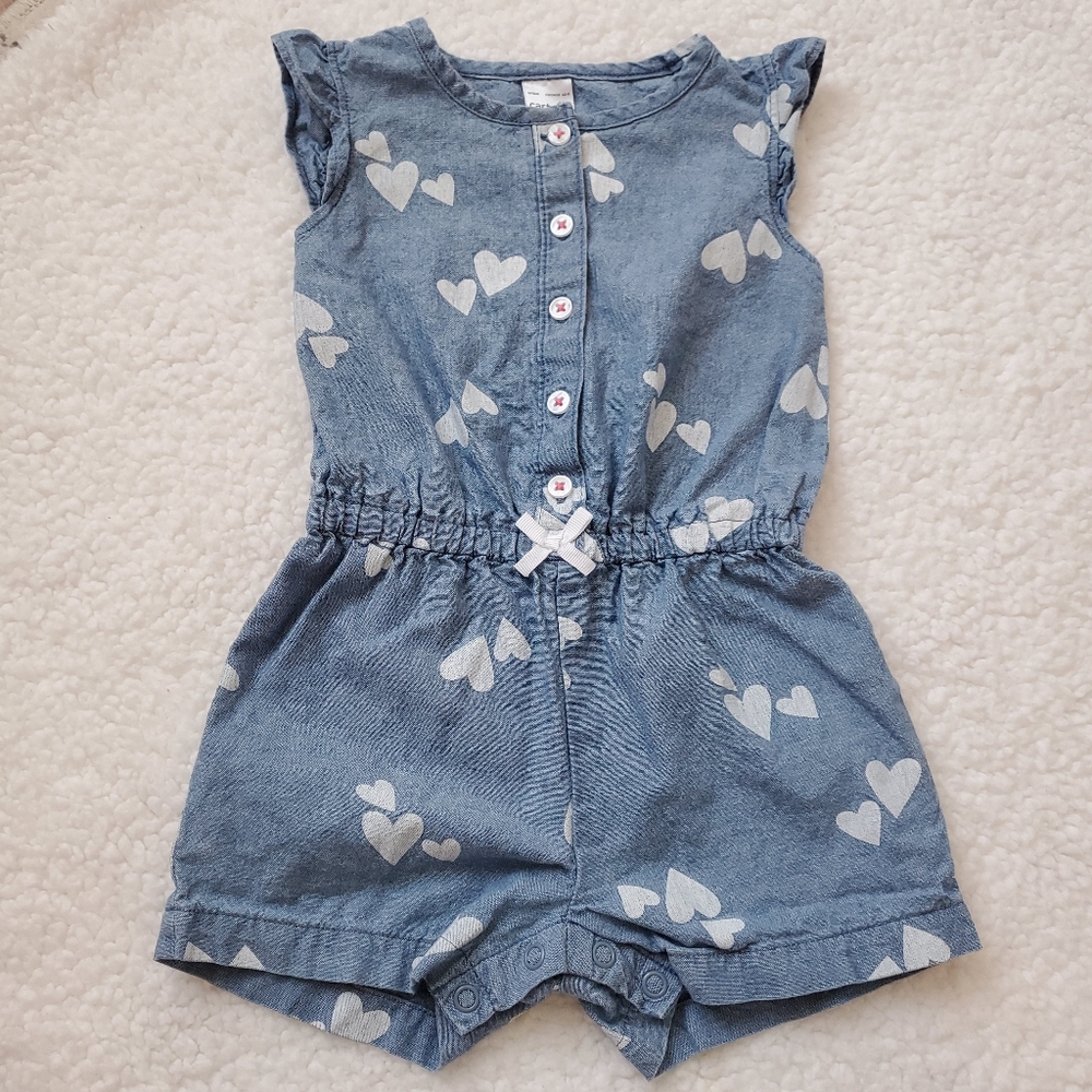 Carters 12m baby girl romper
